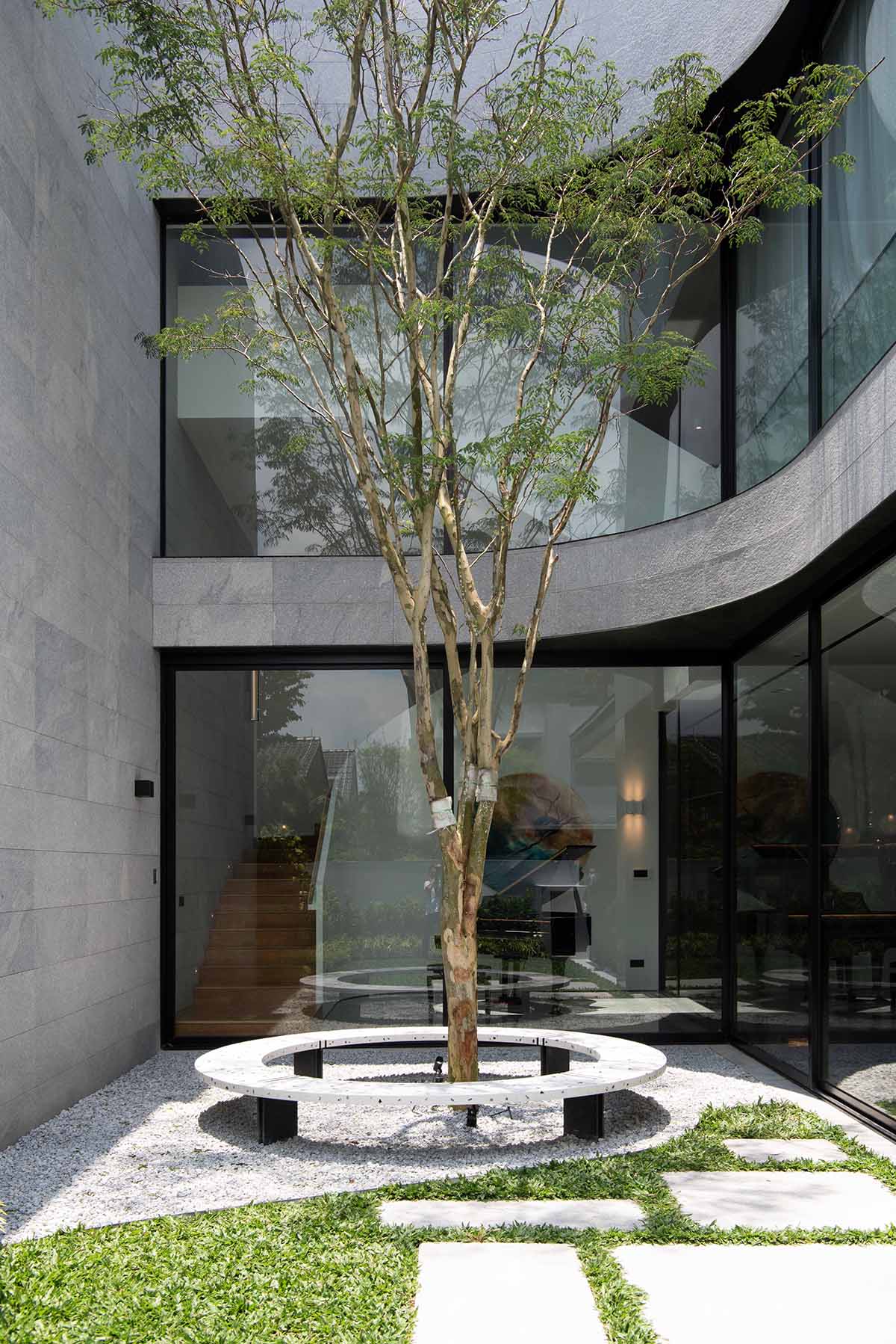 Ming Architects,别墅设计案例,新加坡Chord House,新加坡设计,国外别墅设计,现代风格别墅设计,新加坡别墅